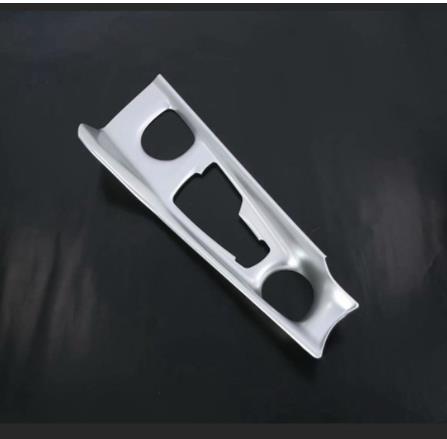 Panel de Cambio de marchas de fibra de carbono para coche Toyota CHR C-HR, consola Central Interior de coche, moldura de ABS, y LHD RHD , 1 unidad