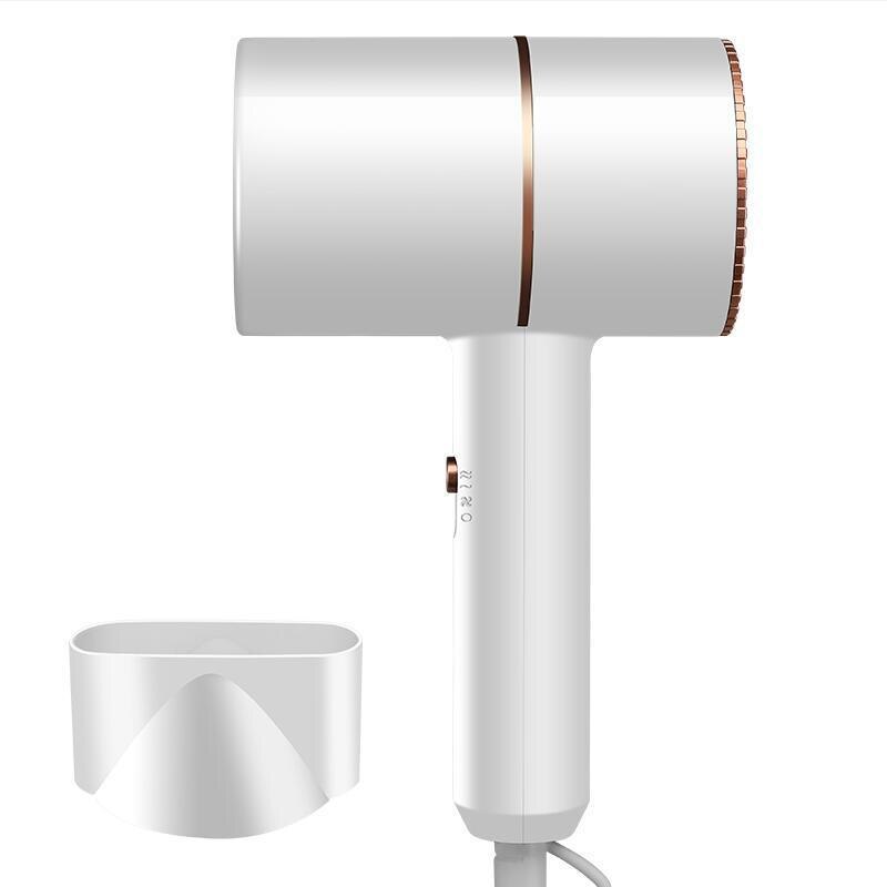 Hair Dryer Household Hair Dryer Heating and Cooling Air Hair Dryer Household Appliances High Power Hair Dryer: white / US