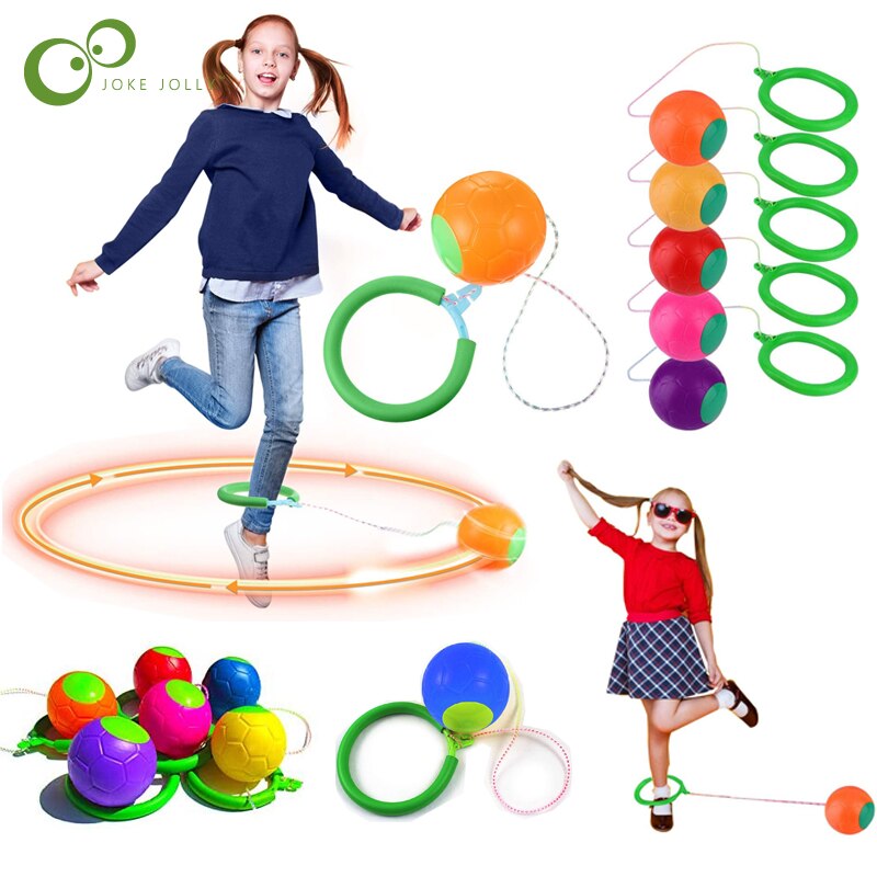 1Pcs Skip Ball Outdoor Fun Toys Classical Skipping Toy Exercise coordination and balance hop jump playground may toy balls YJN