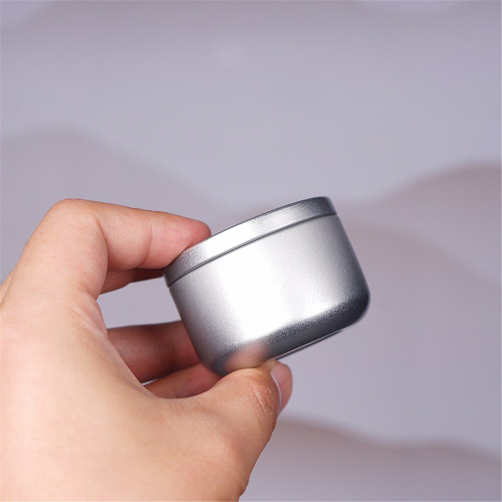 Mini Tin Storage Box Coffee Tea Caddy Round Sealed Tea Leaves Iron Packing Box Chinese Style Tinplate Collection Container Cans: 010
