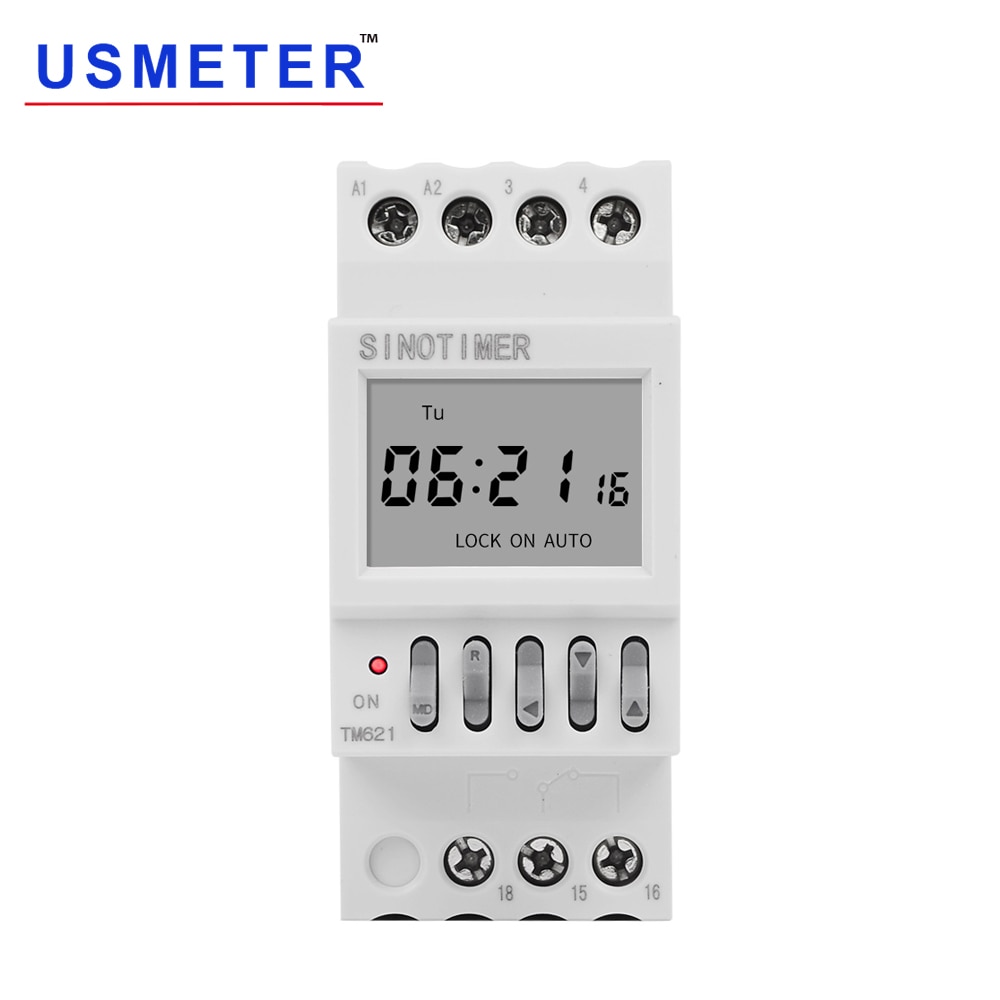 1 Minute Interval 16 OFF 16 ON Big LCD Display Programmable Timer Switch Digital Time Relay Timer With Countdown Function