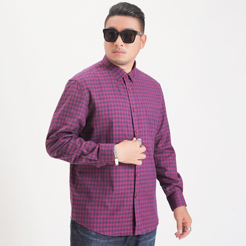 Men Shirts Slim Fit Shirt Men Business Casual Long Sleeved Shirts Male Social Dress Shirts Plus size Large 6XL 7XL 8XL