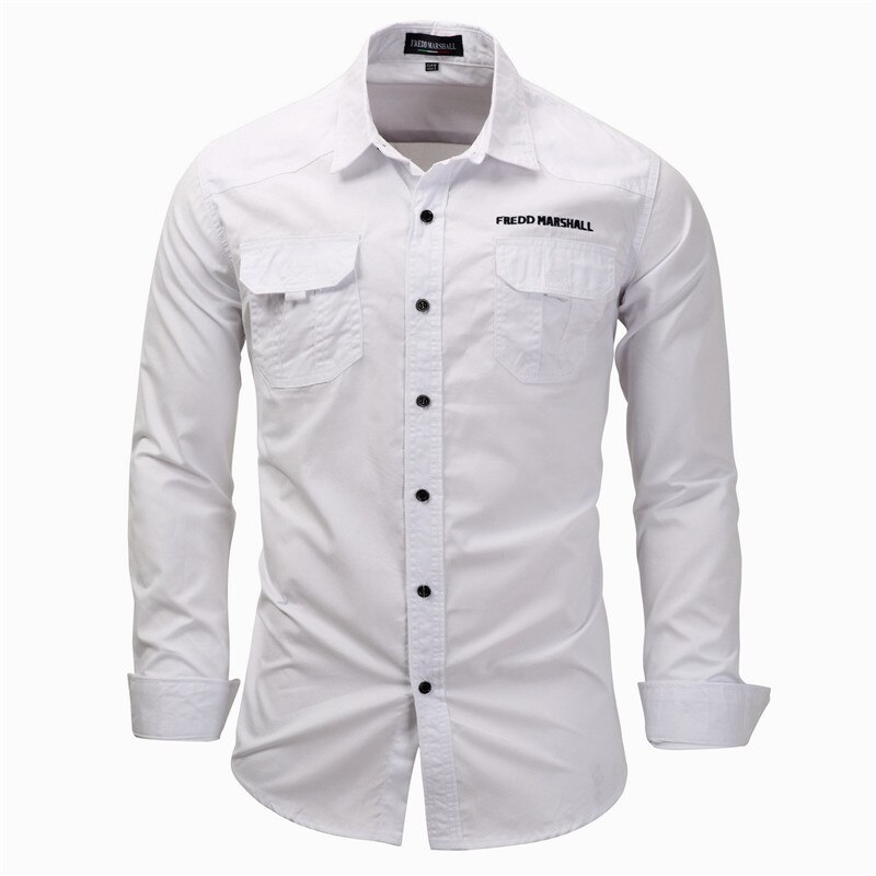 Top brand Men's Denim Shirts Men Long Sleeve Jean Solid Color 100% Cotton Male Brand Casual Shirt Camisa Masculina European Plus: A / Europe Size XL