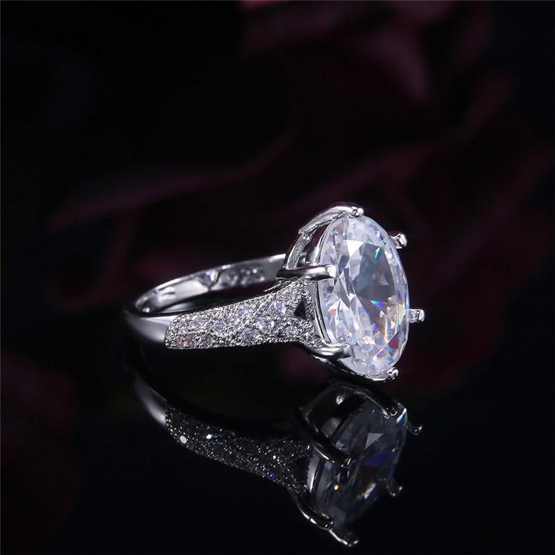 Marquise Cut Promise Ring Zilver Kleur Aaaaa Cz Verklaring Engagement Wedding Band Ringen Voor Vrouwen Birdal Fijne Sieraden