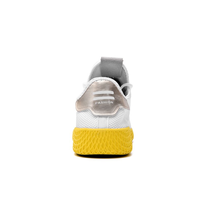 Män andas ljus enfärgade tennisskor utomhussport zapatos tenis hombre bekväma mesh sneakers joggingskor