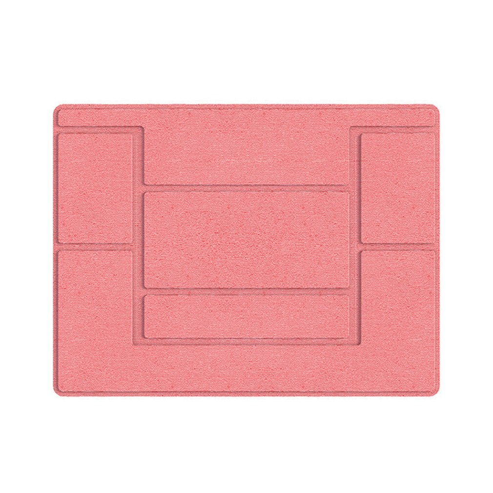 Onzichtbare Laptop Adhesive Stand Vouwen Verstelbare Beugel Draagbare Tablet Houder voor iPad MacBook Lenovo Samsung Laptops: Roze