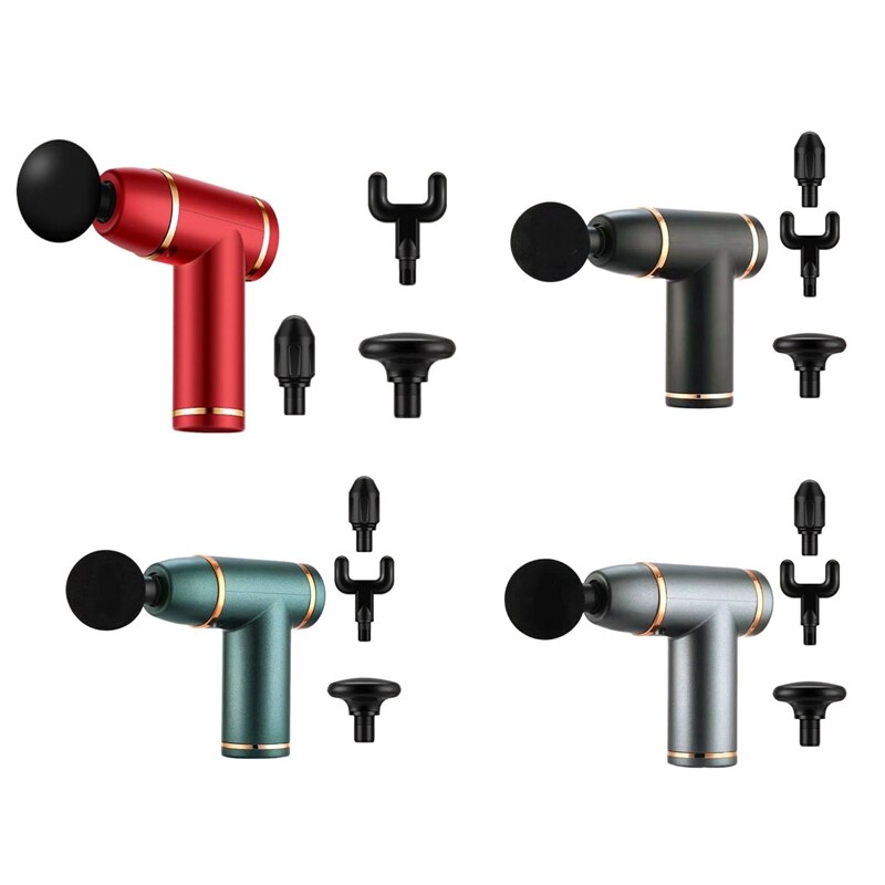 Massage Machine Deep Tissue Percussion Muscle Massager For Pain Relief Fascia Machine Electric Body Massager