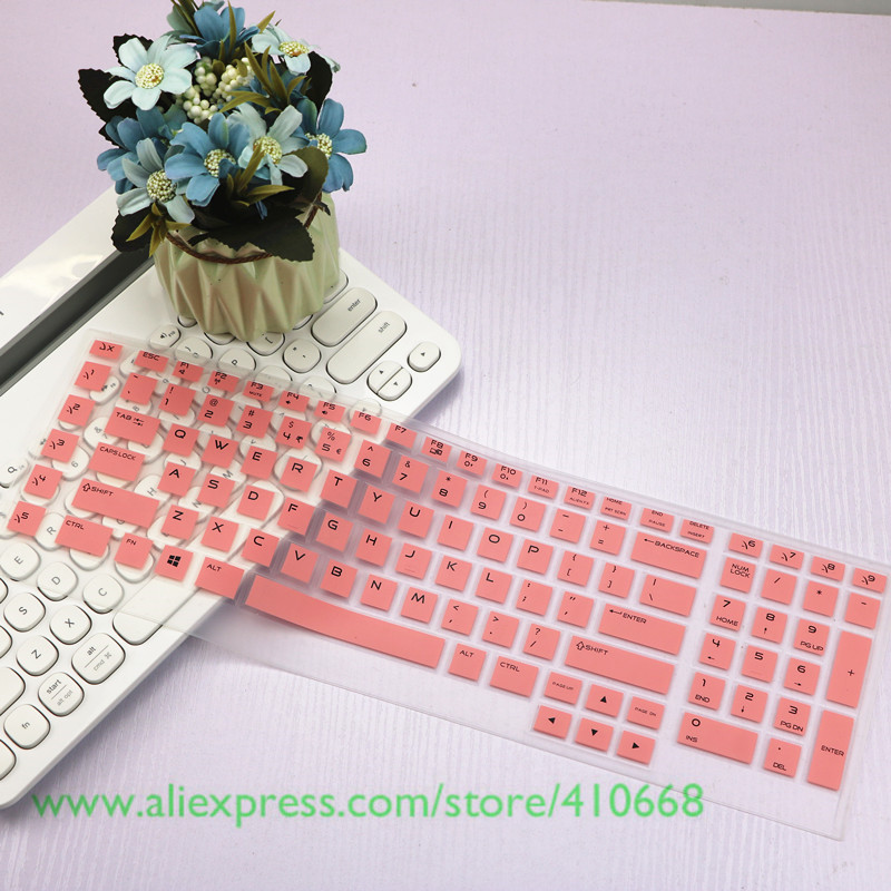 Silicone Keyboard Cover Skin Protector For Dell Alienware AREA-51M AREA-51 17 R3 M17 M15 17r5 15r4 r3 17.3 15.6 inch Laptop