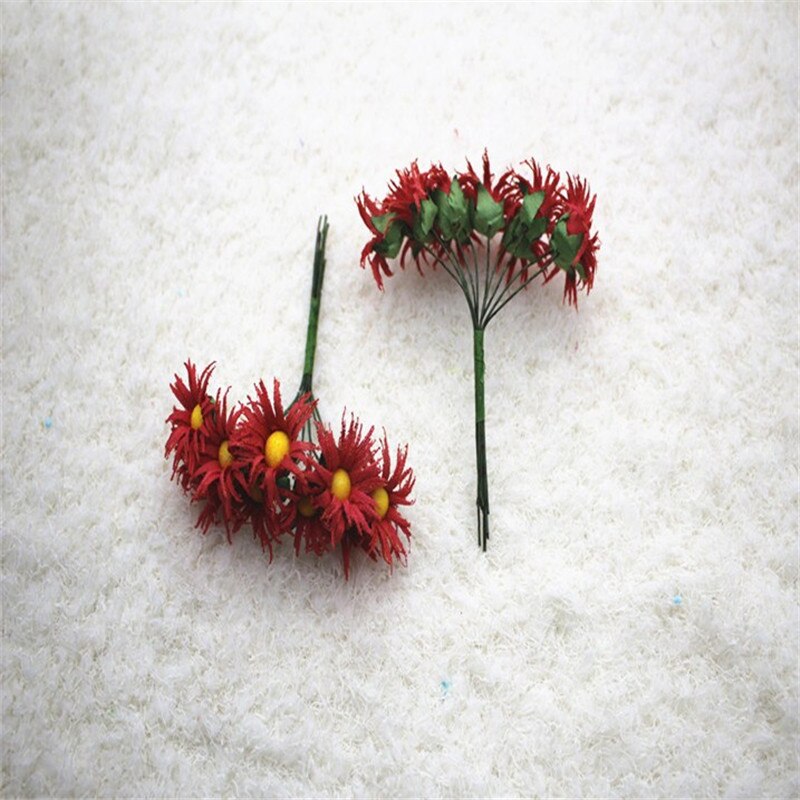 2bundles10pcs/bundle Plant Daisy Artificial Flowers DIY Wreath Material Party Wedding Flower Decoration Artificial Dried Flower