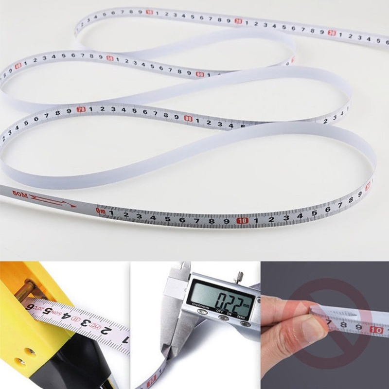 Steel Reel Long Open Reel Tape Measure Metric Scale Measuring Ruler Woodworking Tool Engineers Tool 30/100 Meters