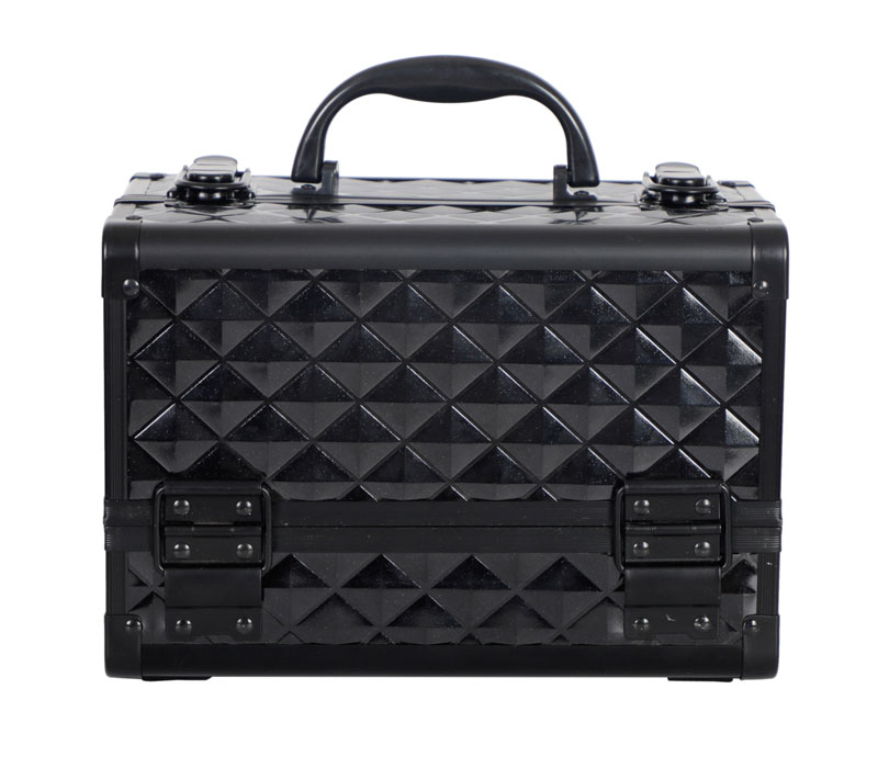 Professionelle Aluminium Legierung Make-Up Box Organizer Reise Kosmetische Fall Nagellack Schmuck Lagerung Box Schönheit Organisation