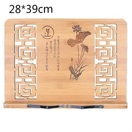 Readingshelf Writing Book Stand Multi-function Calligraphy Copybook Holder Ipad Book Stand Stationery Adjustable Reading Rack: E2
