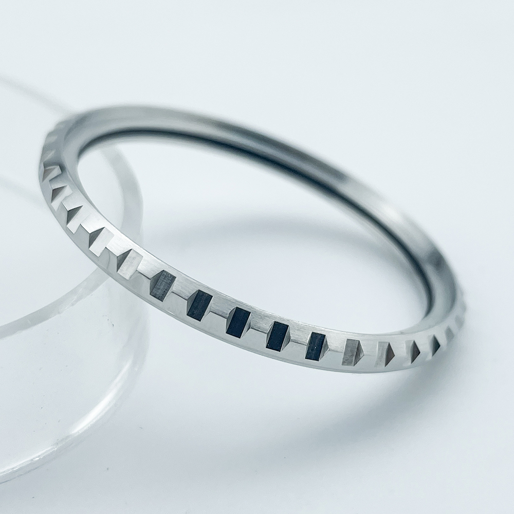 Slim SKX unidirectionele bezel-upgrade: dun 316L roestvrij staal Verbeter uw SKX007-horloge met 120 klikken