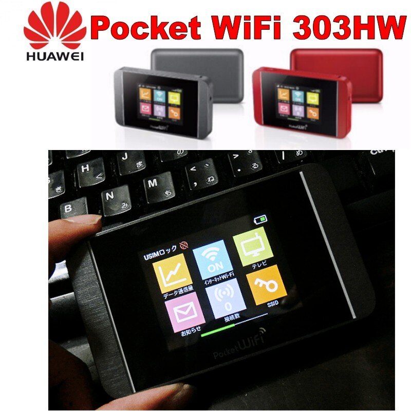 Huawei 303HW 4G pocket wifi 4g LTE wireless router and unlocked