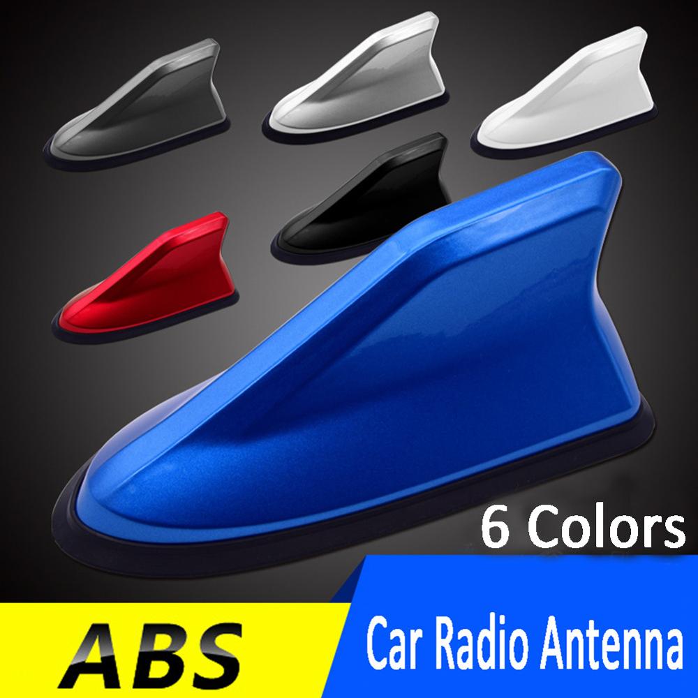1 Pc Universal Fm Signaal Versterker Autoradio Antennes Haaienvin Antenne Auto Dak Decoratie Auto Side Vervanging 6 kleuren