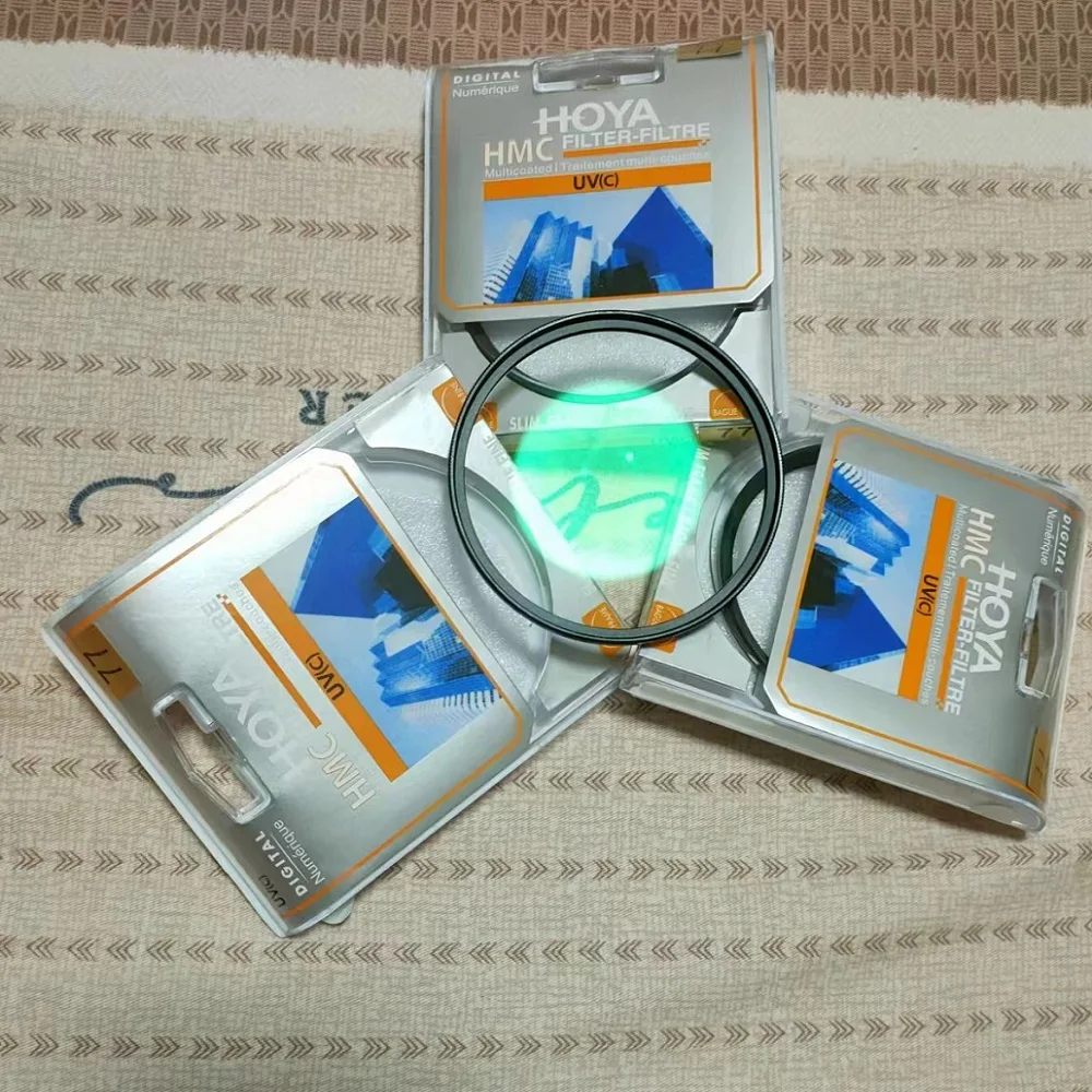 HOYA HMC UV(c) filtre 49mm 52mm 55mm 58mm 62mm 67mm 72mm 77mm 82mm cadre mince numérique multi-enduit Anti-éblouissement filtres de lumière bleue