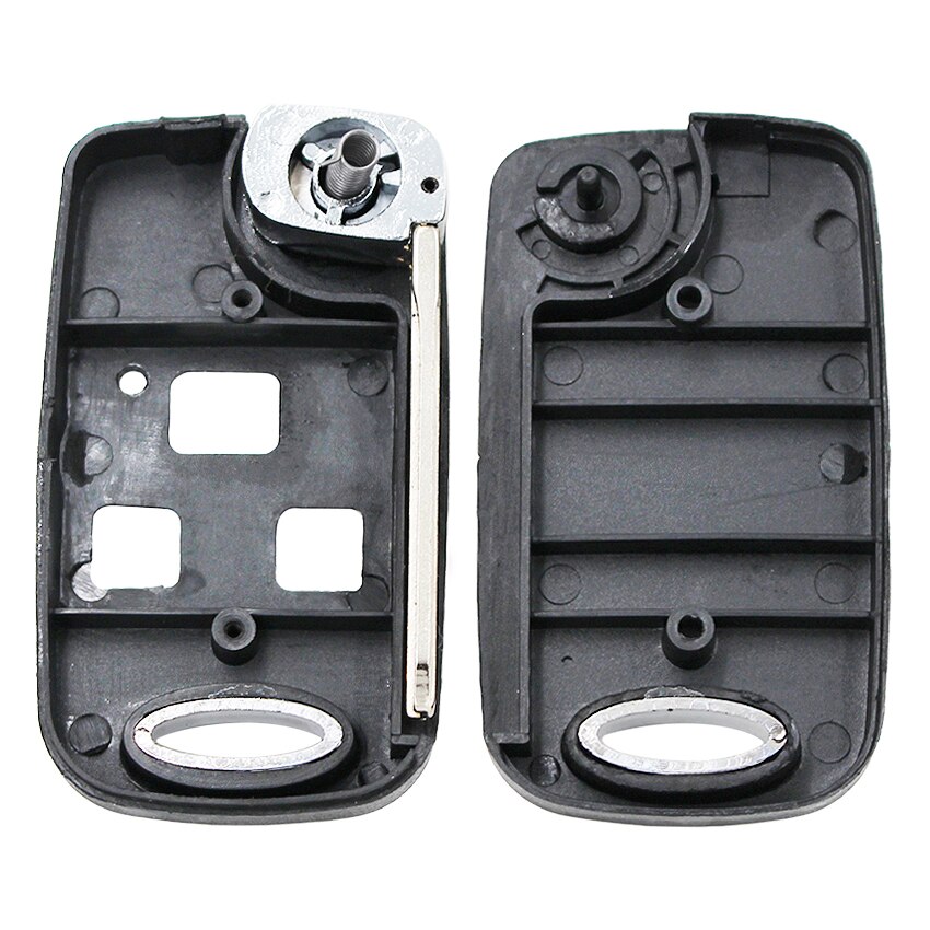 Replacement 3 Button Flip Conversion Key Fob Case Folding Remote Key Shell for Toyota Celica Avensis RAV4 Prado Camry TOY43