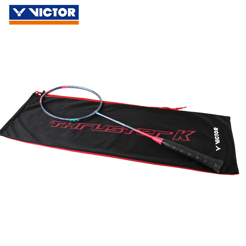 Somente raquete de badminton em 100% carbono, raquete de badminton com aderência livre, 73g, 6u, 5u, 4u, super leve