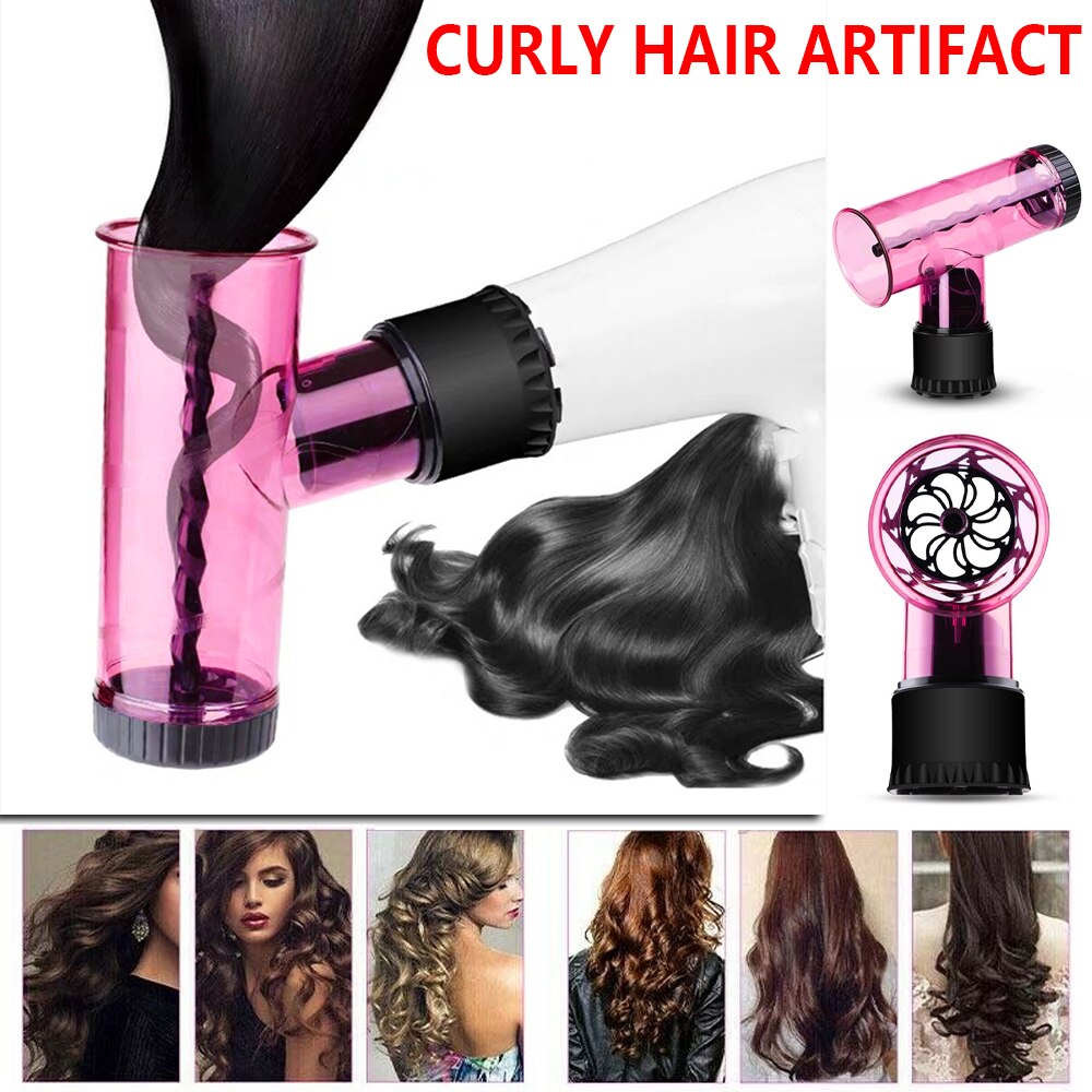 Capelli Curl Diffusore Portatile Dei Capelli Ricci Asciugacapelli Staccabile Rullo Dei Capelli di Curling Salon Bigodino Strumento di Styling