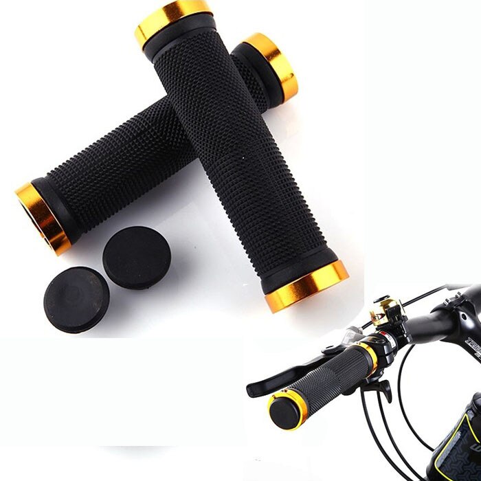 25# Bike Accessories Mountain Cycling Bike Bicycle Mtb Handlebar Grips Rubber Anti-slip Handle Grip Велосипедные Аксусуары