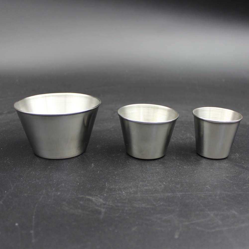 Various specifications Stainless Steel Pint Cup Reusable Stainless Steel Glasses Tumbler Metal Drinking Glasses Cups beer cup