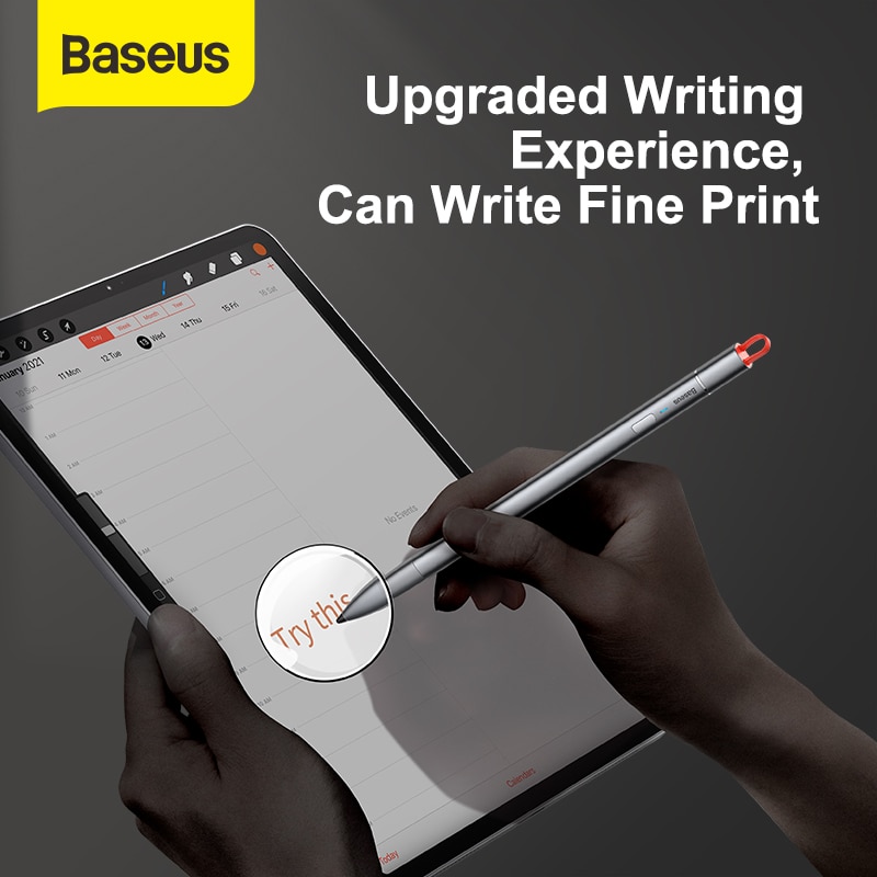 Baseus Capacitive Stylus Pen for Phone for iPad Pro Pencil Case Touch Pen for Tablet Drawing Wirting for iPad Air Pen Accessory