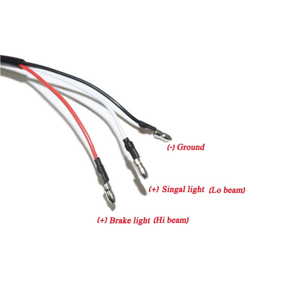 Motorcycle Black AMBER 20 LED Bullet Turn Signal Brake Light Flasher For Harley Chopper Bobber Custom Dyna Softail Chopper