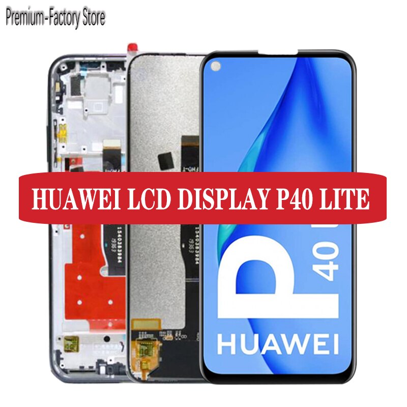 Per Huawei P40 Lite schermi LCD per telefoni cellulari Digitizer Assembly Touch Display applicare al Display Huawei P40 Lite per Nova 6 SE LCD