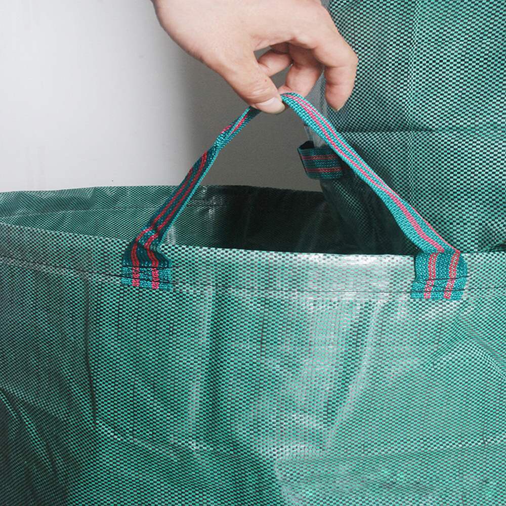 Affaldsopbevaringspose affaldsspand folde pop-up blomsteropsamlingsboks bærbar til haven camping og have blade og blade opbevaring