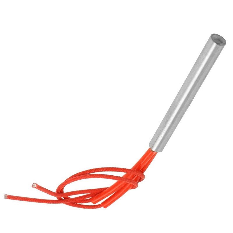 Rouge deux fils 9mm x 80mm éléments chauffants cartouche chauffante AC 110V 250W