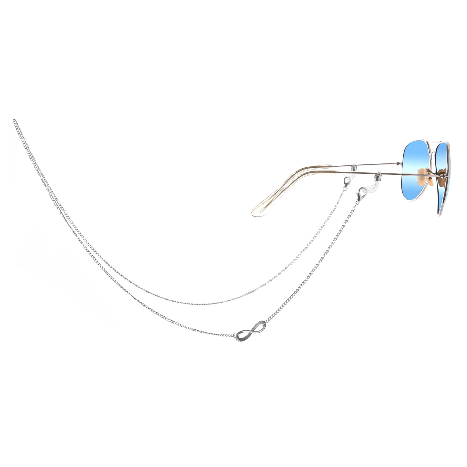 20 Soorten Leesbril Opknoping Ketting Zonnebril Bril Frame Neck Strap Bril Antislip Metalen Ketting: 16
