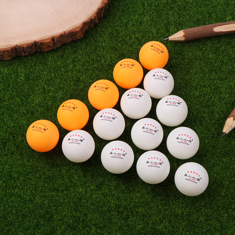 Pelotas de tenis de mesa de 5 estrellas de alto estándar, 40 + pelotas de Ping Pong ABS para entrenamiento de Club y pelotas de entrenamiento de competición aficionados, 10 Uds.