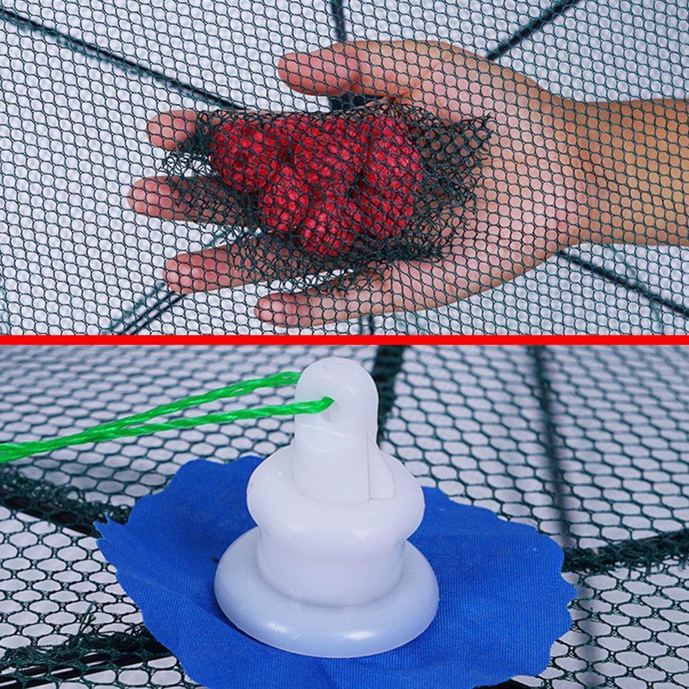 Automatic folding shrimp cage fishing net hand throwing fishing umbrella cage net shrimp net gear bold shrimp F8T3