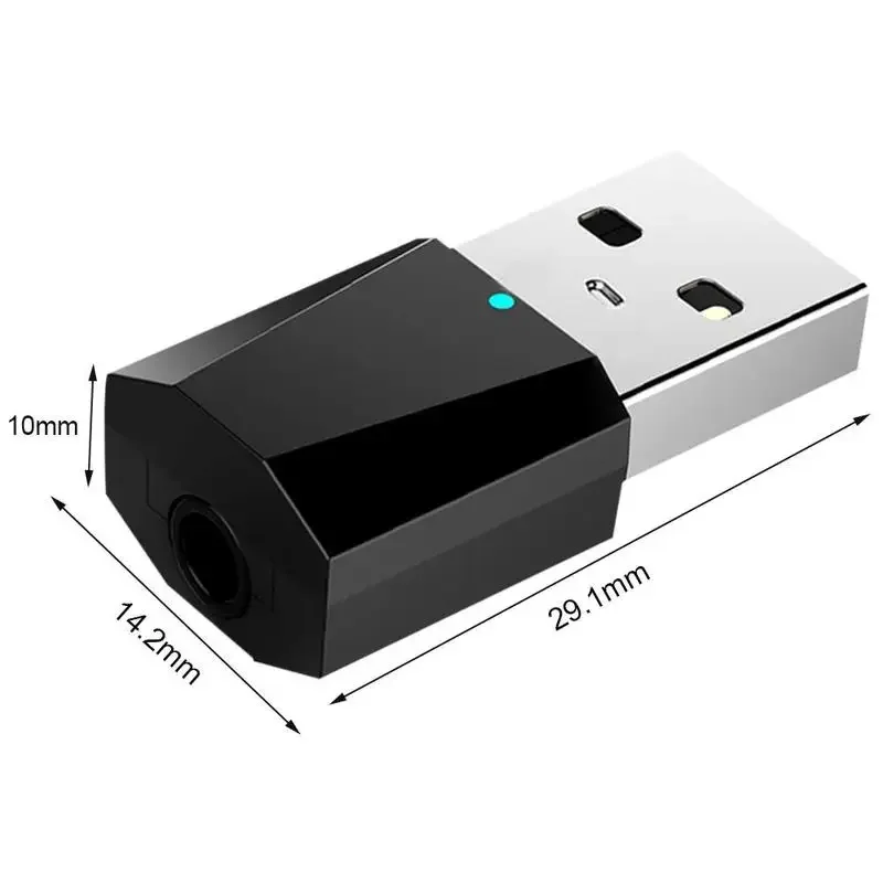Bluetooth 4.0 Audio Receiver Transmitter Mini 3.5mm Jack AUX / RCA USB Stereo Music Wireless Adapter for TV Car PC Headphones