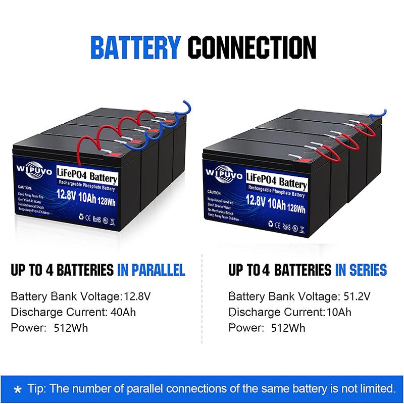 Batería LiFePO4 12V 9Ah 10Ah con batería de litio BMS 12,8V LiFePO4
