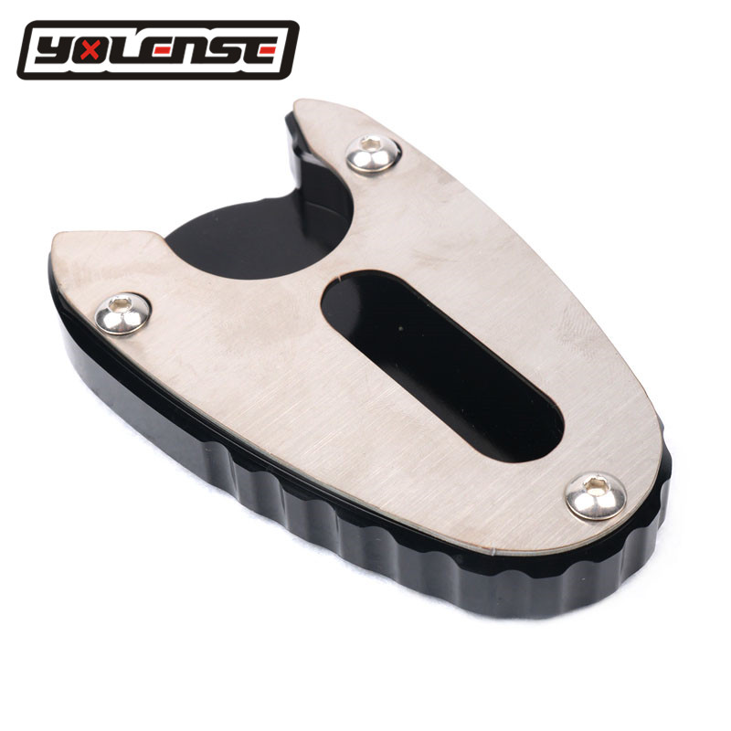 Placa de soporte de apoyo de placa de extensión lateral de pie de soporte CNC de motocicleta para SUZUKI dv650 SV 650 SV 650X