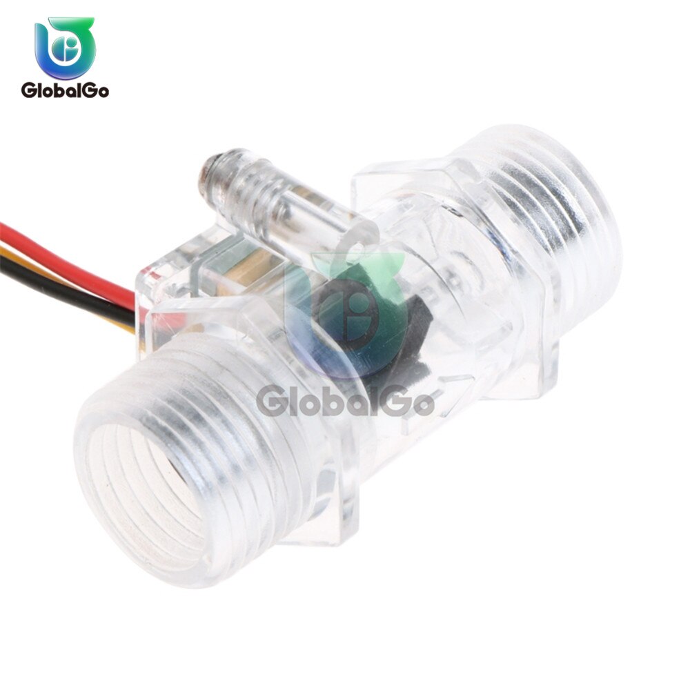 DN15 Water Flow Sensor Flowmeter DC 5V 12V Flow Sensor Water Controller Counter For Flow Measurement Device Tool