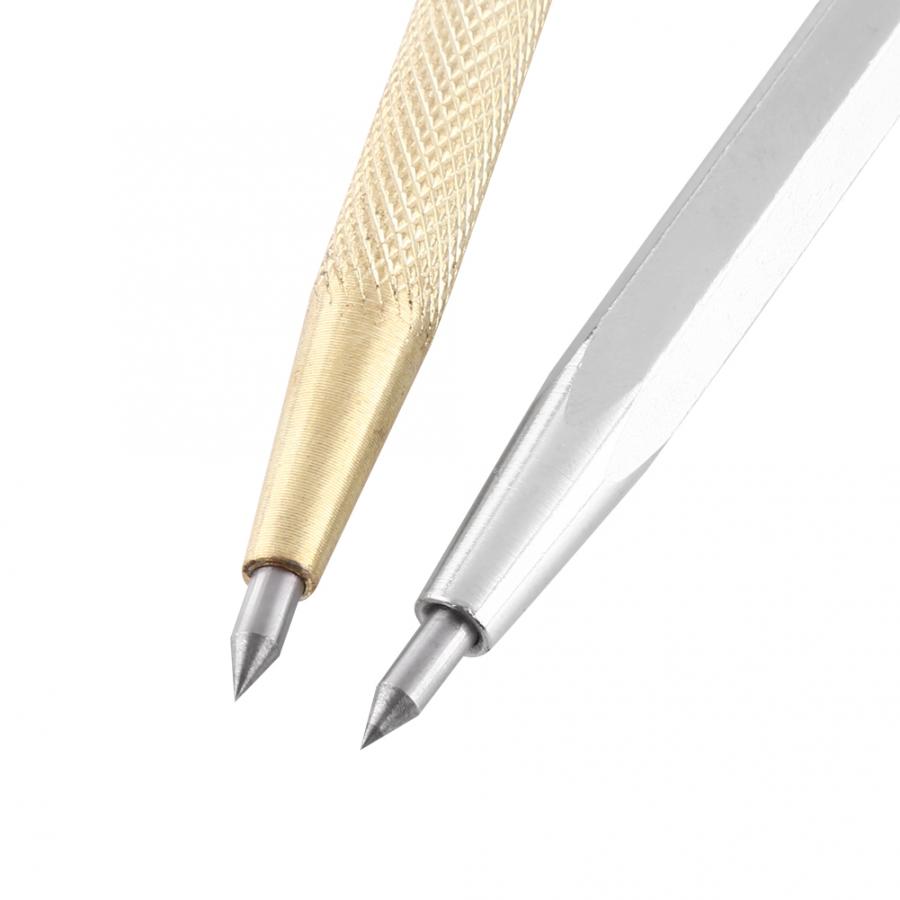 Tungsten Carbide Tip Scriber Pen Diamant Metalen Markering Graveren Pen Voor Glas Keramische Metalen Houtsnijwerk Schrijvende Handgereedschap