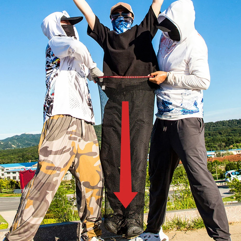 40-50cm Fishing Net Fish Landing Net Foldable Fishing Replacement Net For Freshwater Saltwater Fishing Net Replacement Netting