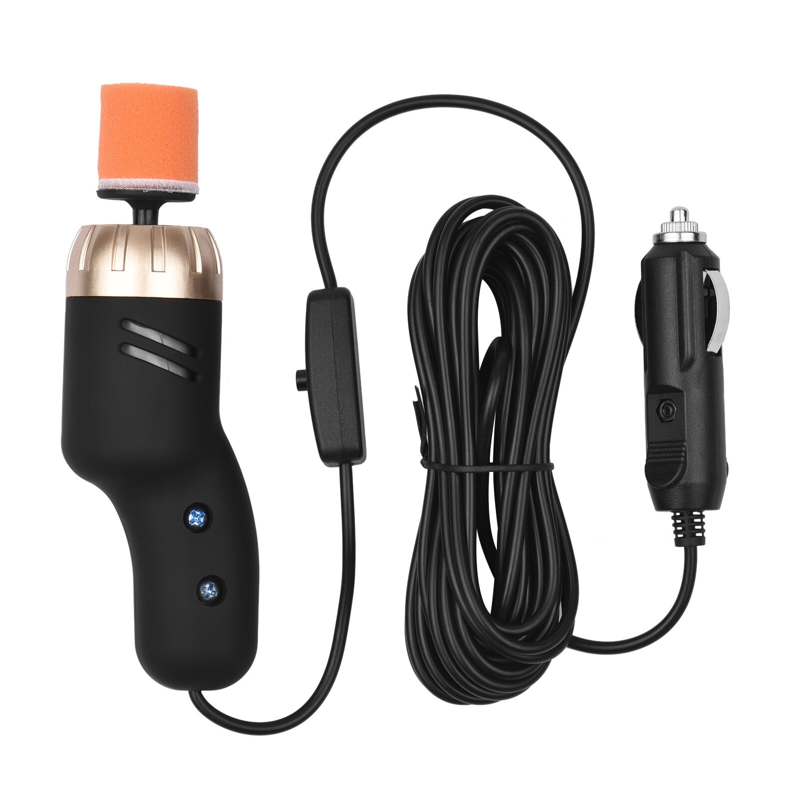 Mini polisseuse compacte pour voiture 12V, Kit de polisseuse de poche pour voiture, anti-rayures, pour le ponçage