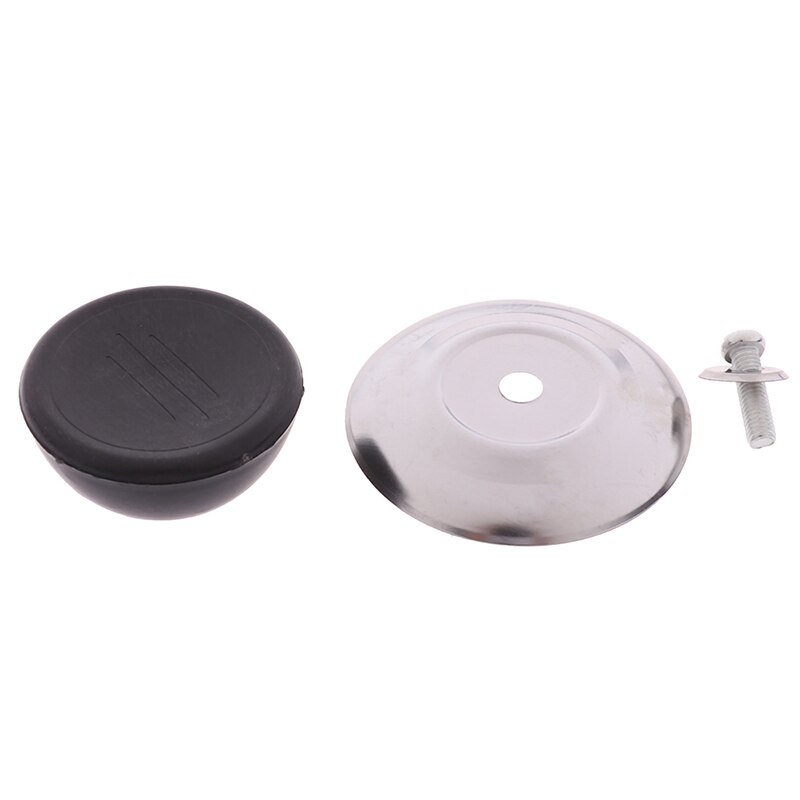 Universal Kitchen Lid Handle Cookware Part Black Lid Knob Handle Replacement Knob Screw Handle Kitchen Accessories Tool
