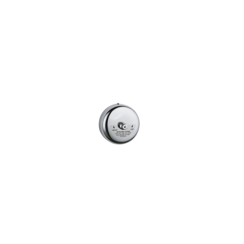 Perchero retráctil de acero inoxidable para colgar ropa, cuerda para colgar en la pared de 3m, para lavado y secado de ropa, de Hotel de 5 estrellas, 304: CL010