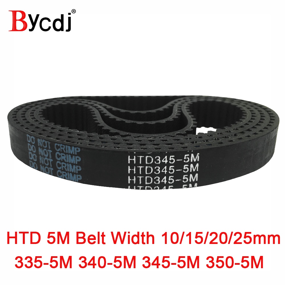 Courroie synaville HTD, Périphérique, Courroie de distribution 5M, C = 335, 340, 345/350, Largeur, 10mm, 15mm, 20mm, 25mm, Dents 67, 68, 69, 70, HTD5M, 335-5M, 340-5M, 345-5M 350-5