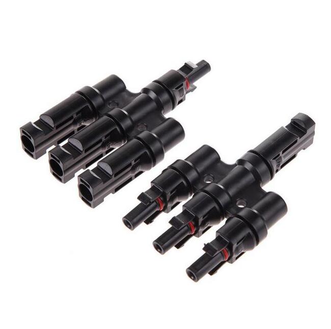 Solar System Accessories 2/3/4/5/6 Branch Solar System Accessories Terminals Solar Panel Series Parallel Connector: 3
