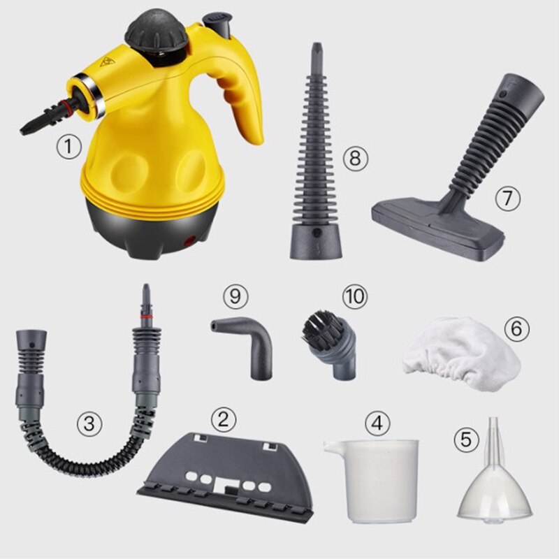 Steam Cleaner Hand-held Steam Multi-function High Temperature and High Pressure Multi-purpose Cleaner T-005 ONE PIECE ZG