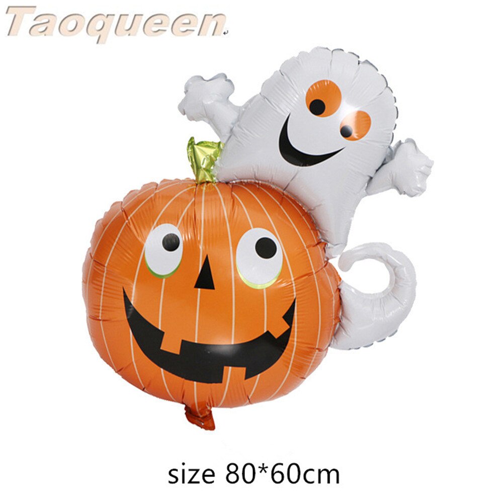 Halloween kurpitsa haamu ilmapallot halloween koristeet folio ilmapallot puhallettavat lelut lepakko halloween juhlatarvikkeet sarjakuva hattu: 7