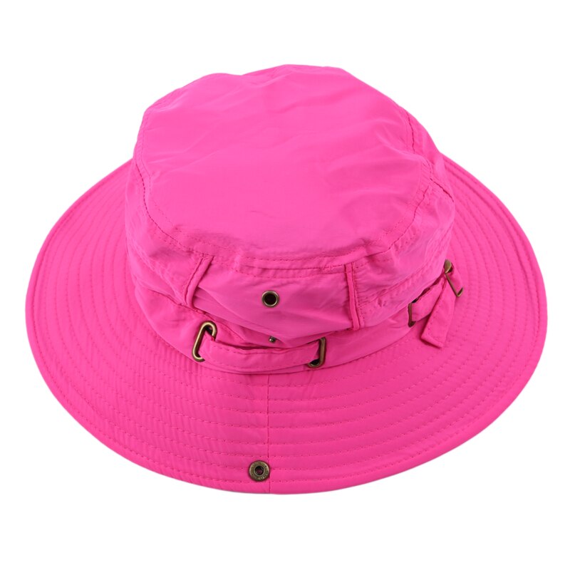Sonnenhut - Gestreift Stro - Atmungsaktive Reisekappe - Vintage Outdoor Sonnenschutz für Damen