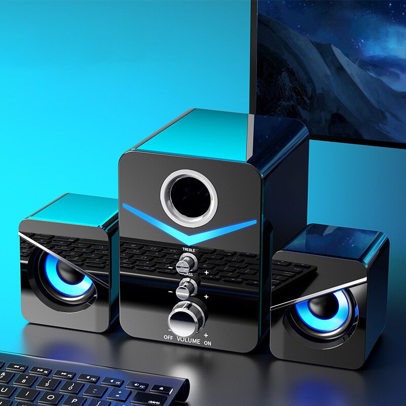 Bluetooth Speaker Computer Speakers Sound Box Desk... – Grandado