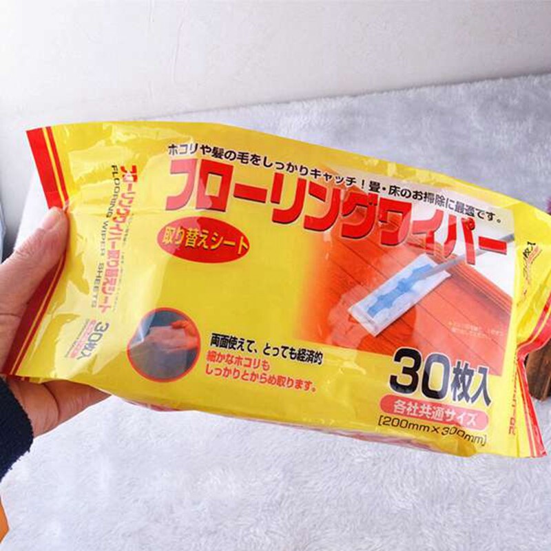 Disposable Microfibre Electrostatic Floor Cloths for Flat Swivel Mop Multi Fitting Cleaning Wipes Dust Removal Mop Pape