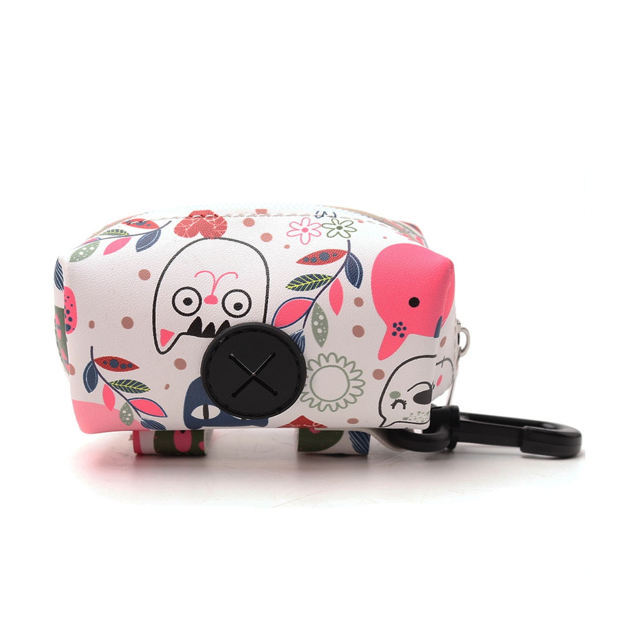 Dog Poop Bag Dispenser Travel Outdoor Foldable Poop Scoop Clean Pick Up Animal Waste Waste Picker Cleaning Pet Products: pink